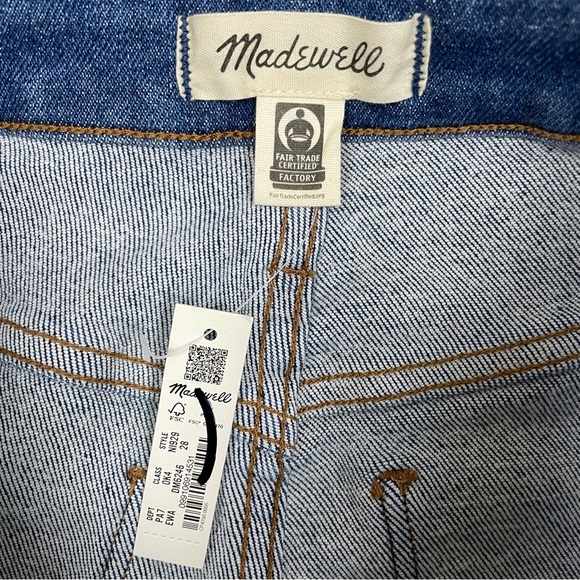 Madewell Curvy 10" High-Rise Skinny Jeans in Eardley Wash Size 28 - Picture 8 of 12